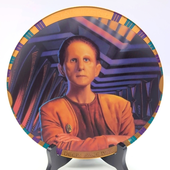 Star Trek Deep Space Nine Decorative Plate Security Chief Odo 0255C - Picture 1 of 2